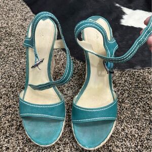 Via Spiga wedge espadrilles.